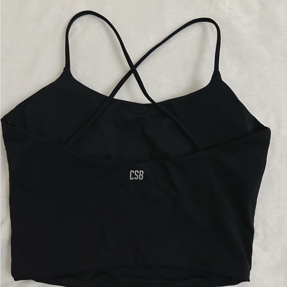 Crop Shop Boutique tank | black | size large